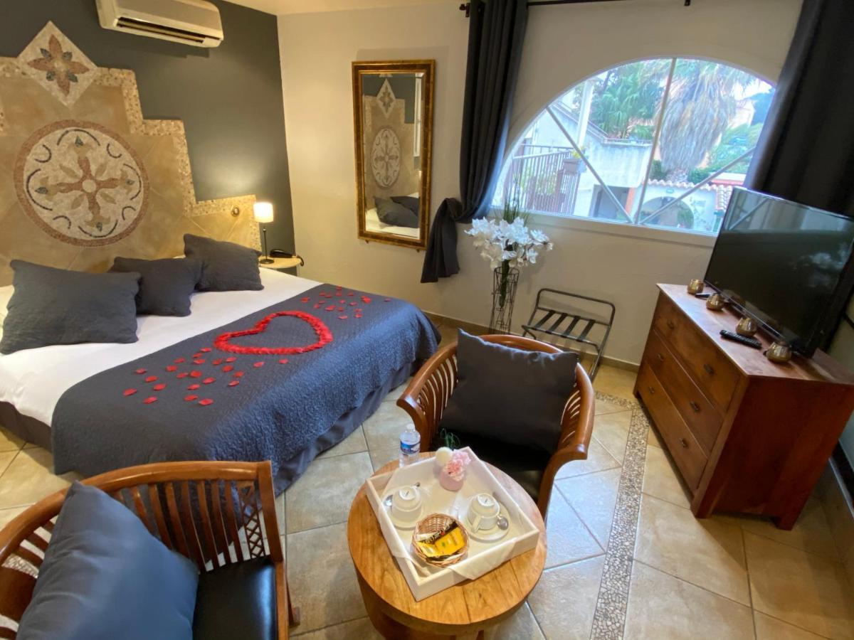 Logis Hotel Les II Mas - Perpignan Sud Cabestany Exteriér fotografie