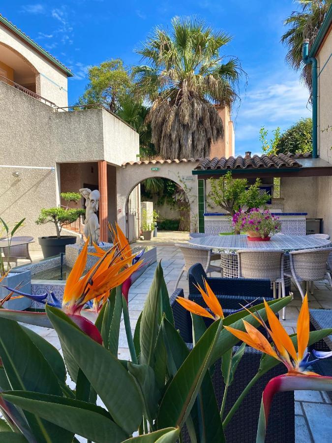 Logis Hotel Les II Mas - Perpignan Sud Cabestany Exteriér fotografie