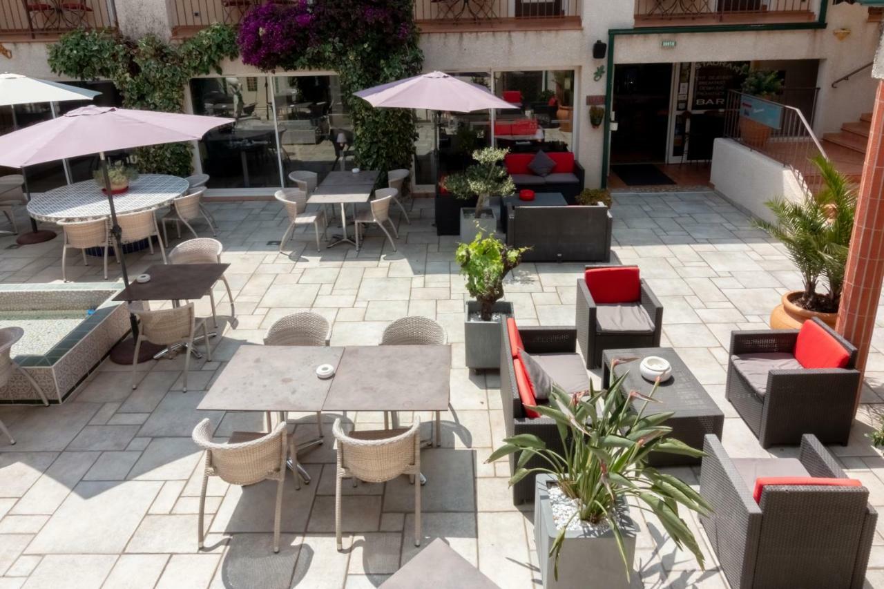 Logis Hotel Les II Mas - Perpignan Sud Cabestany Exteriér fotografie
