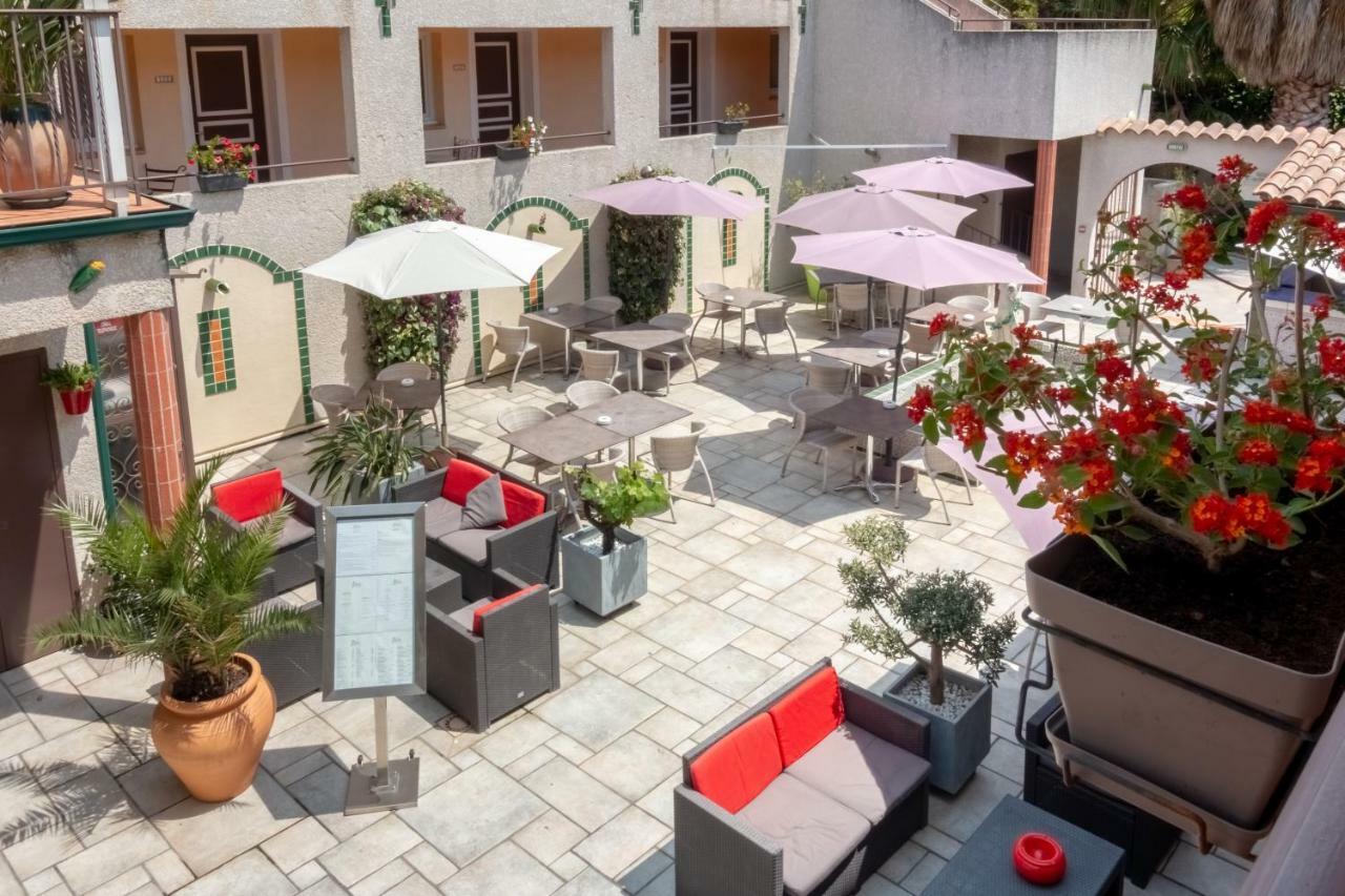 Logis Hotel Les II Mas - Perpignan Sud Cabestany Exteriér fotografie